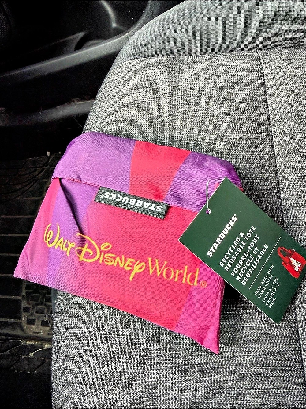 Starbucks Walt Disney World Castle Starbucks Tote Bag Tote *NEW*